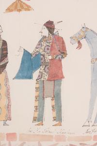 Lakota Courting Scene