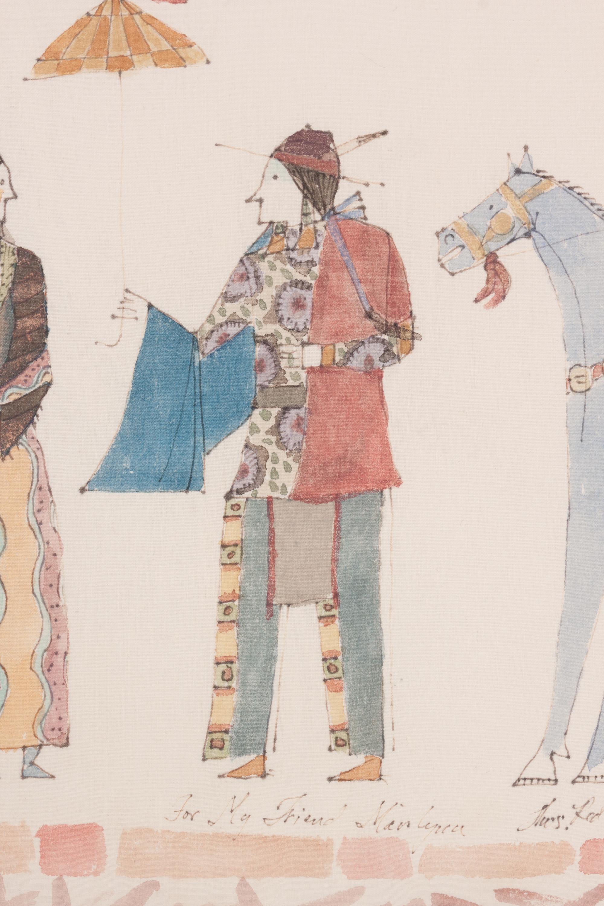 Lakota Courting Scene