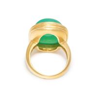 ELIZABETH LOCKE, CHRYSOPRASE RING
