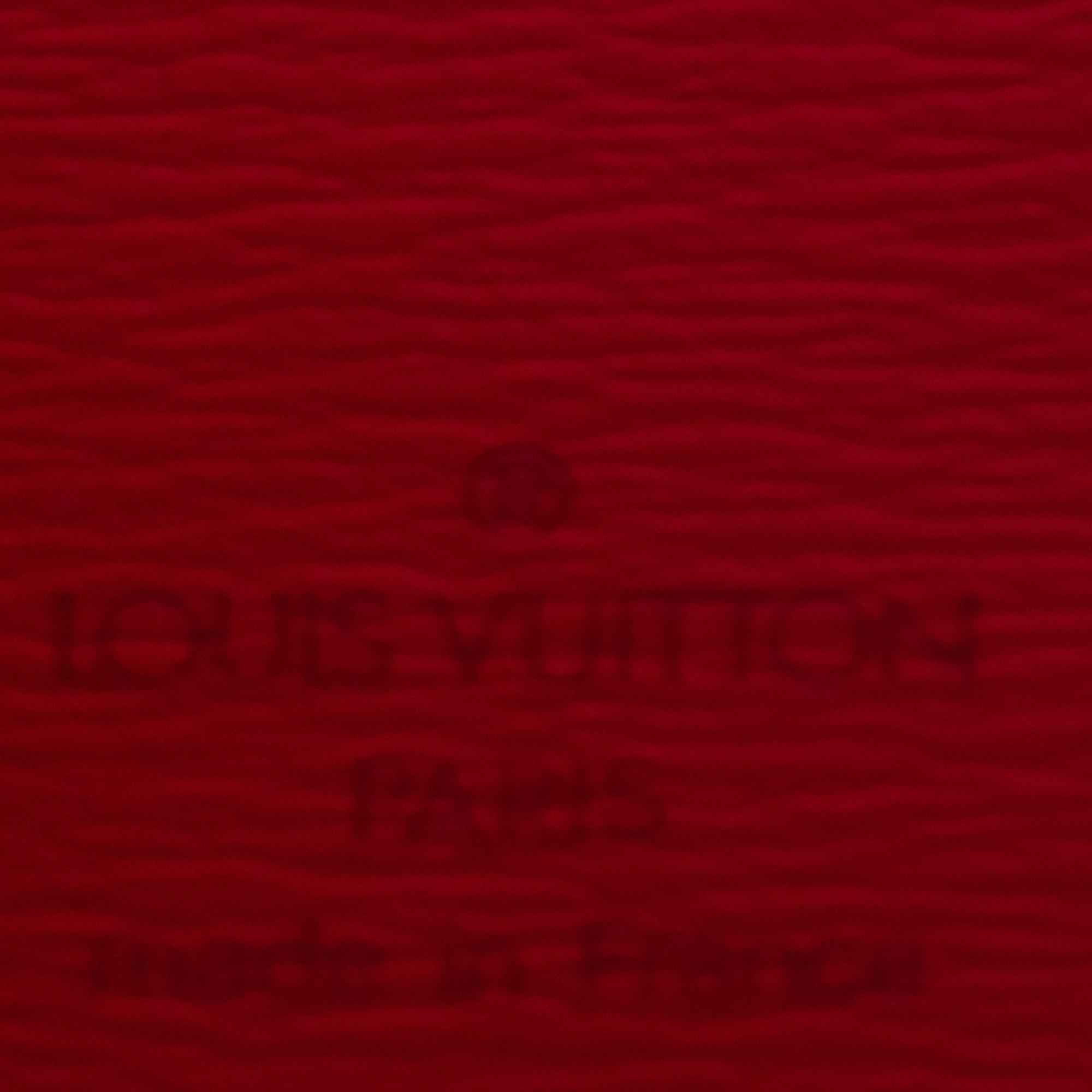 Louis Vuitton, Red Epi Cluny Bag