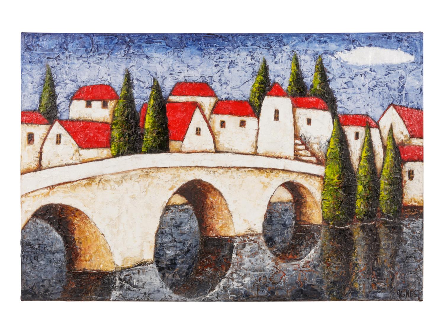 Village over the Bridge