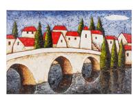 Village over the Bridge