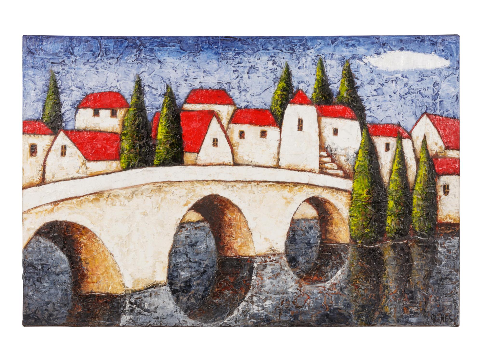 Village over the Bridge