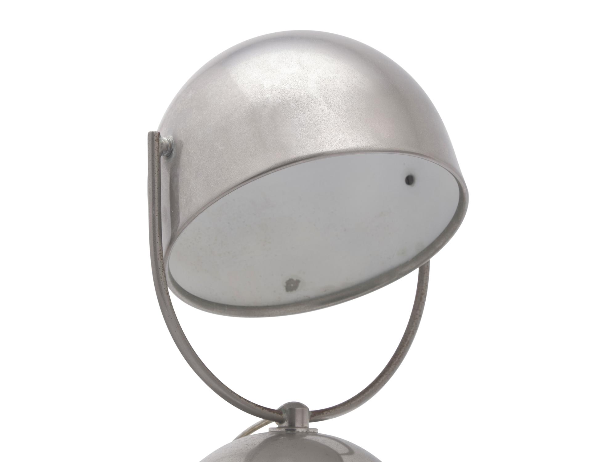 A Pair of Felix Aublet Nick-Plated Table Lamps