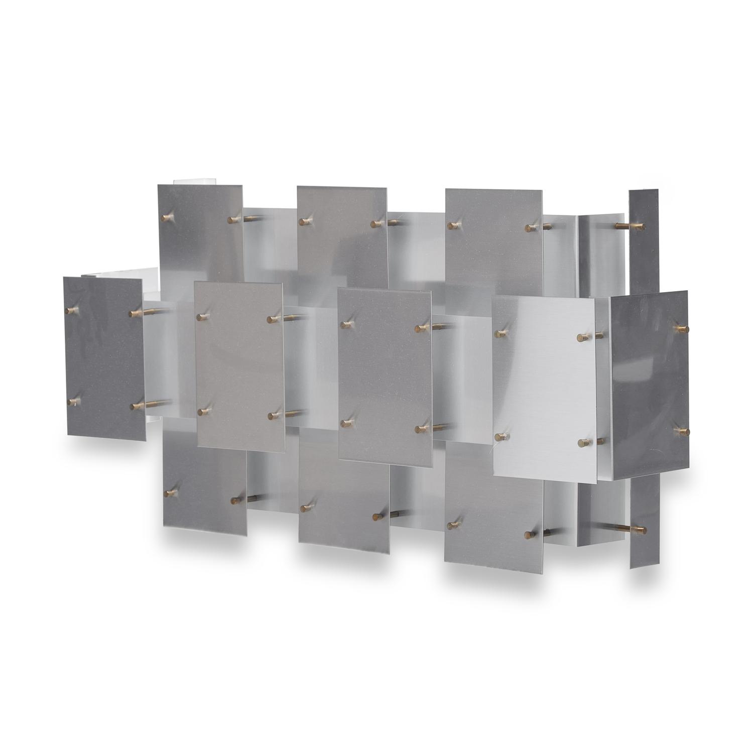 Large 'Cityscape' Wall Sconce, c. 1970