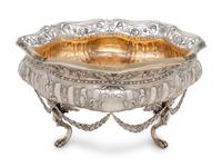 A Continental Silver Centerpiece Bowl