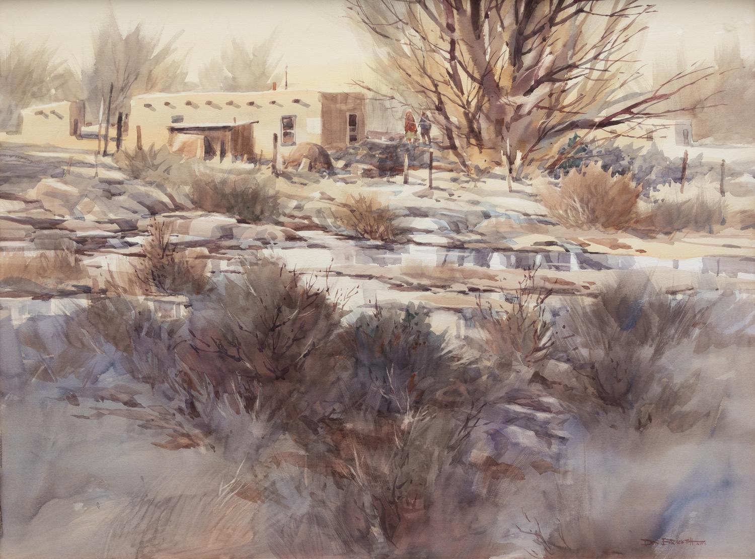 New Mexico Winter Landscape