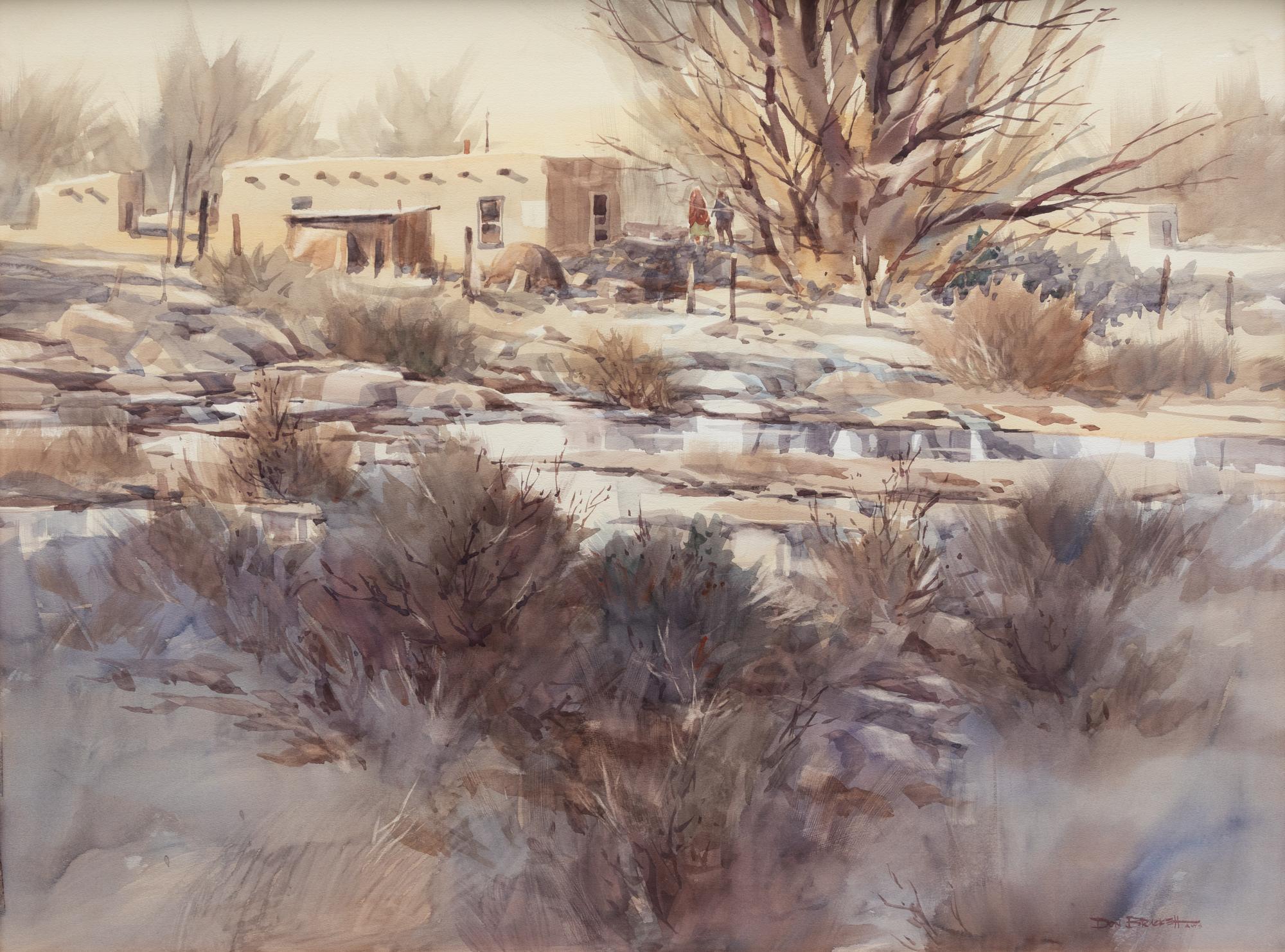 New Mexico Winter Landscape