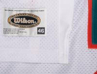 A Dan Marino Signed Autograph Miami Dolphins Wilson Football Jersey (Upper Deck Authenticated),