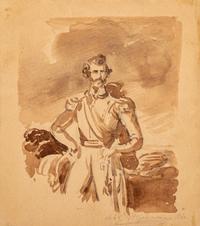 Portrait of a Standing Officer