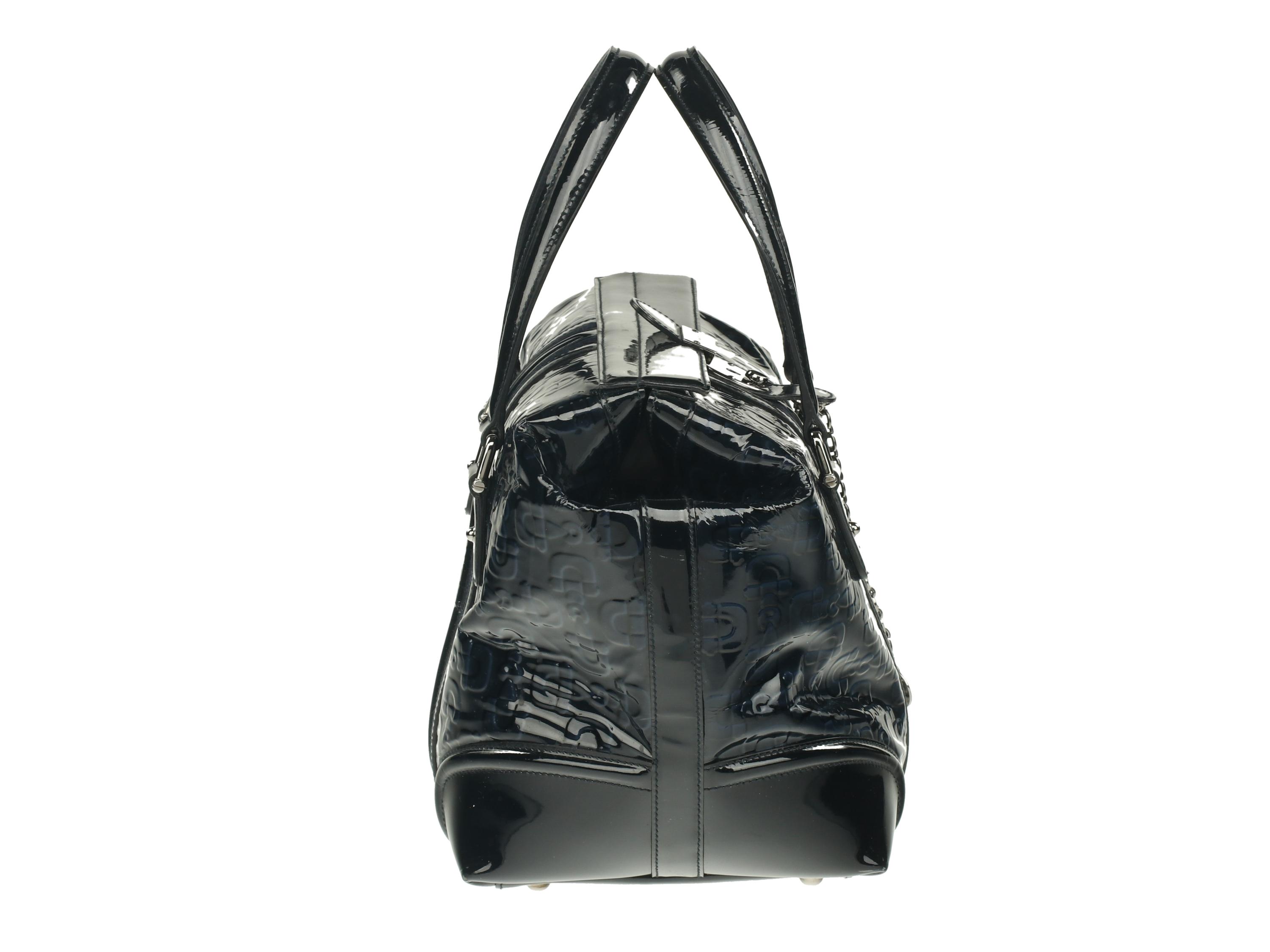 Gucci Patent Hosebit Tote