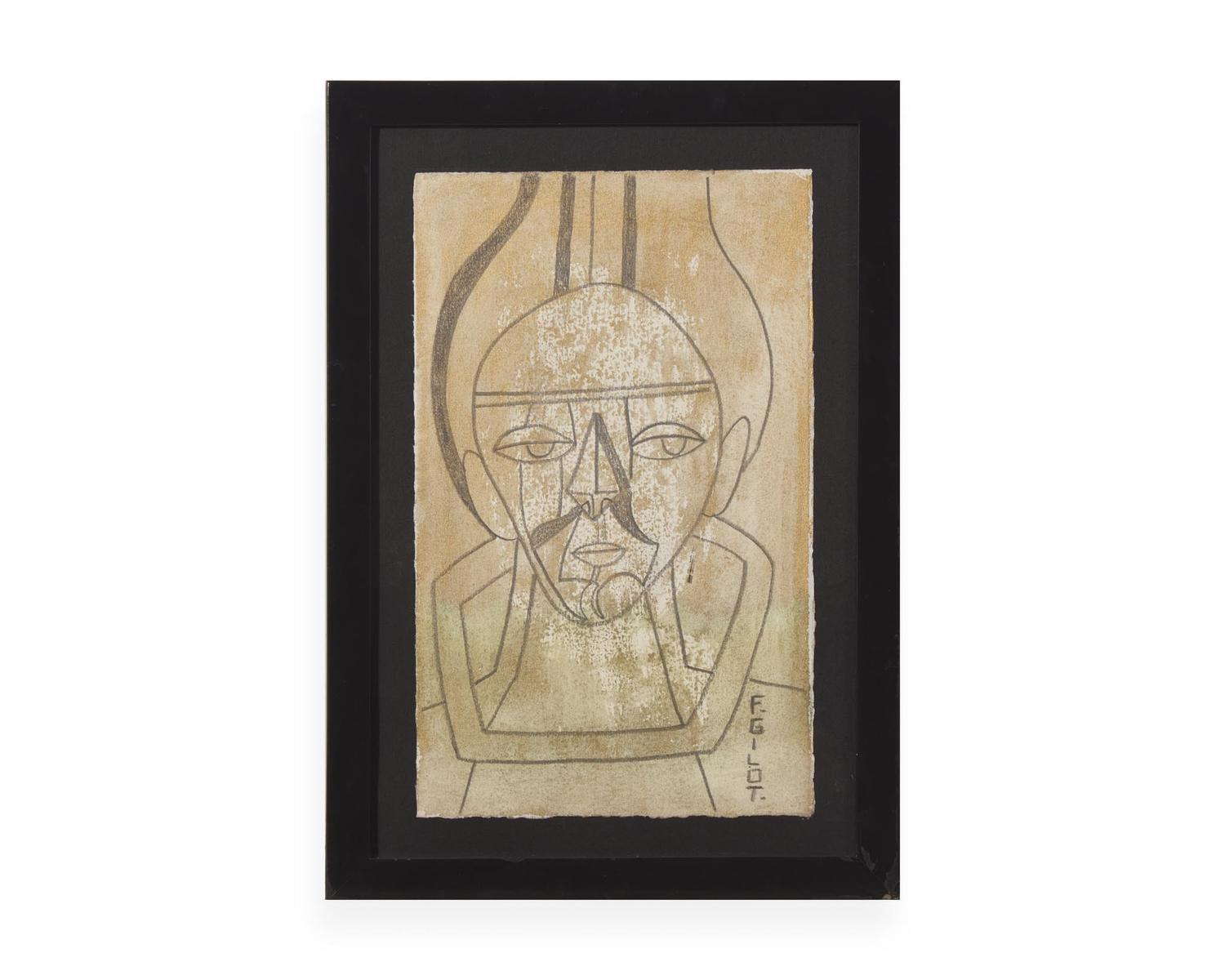 Figure with African Mask , 2006