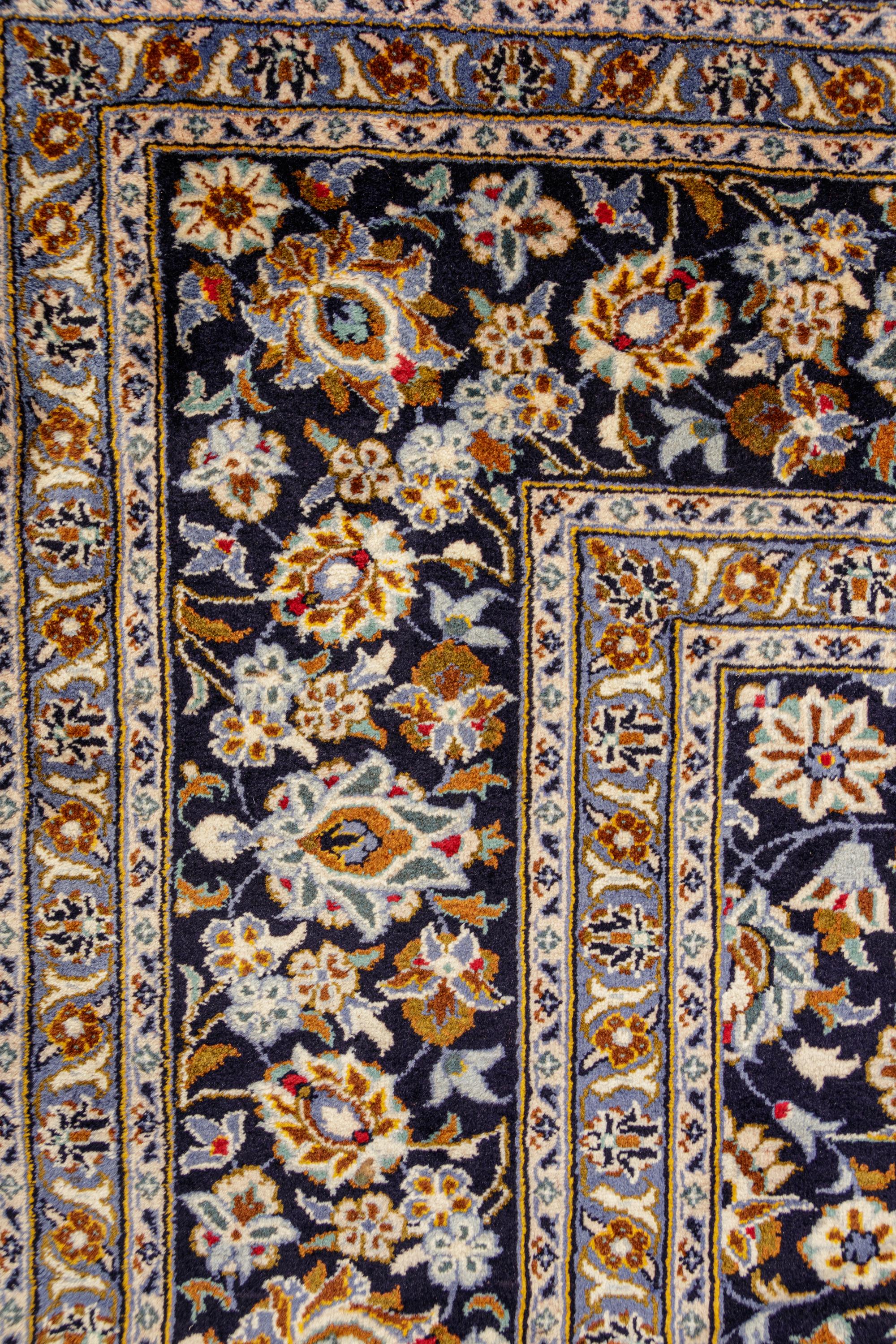 A Kashan Wool Rug