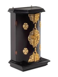 A Large Korean Lacquer Shrine