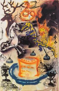 (DALI, SALVADORE) CARROLL, LEWIS. Alice's Adventures in Wonderland. Maecenas Press, 1969. Limited. Signed.