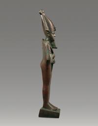 An Egyptian Bronze Osiris