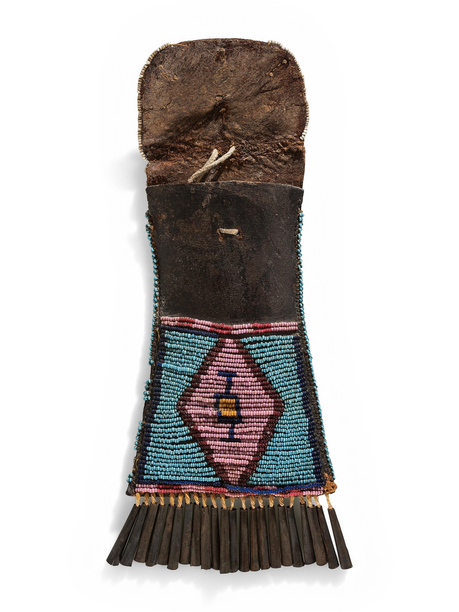 Kiowa Beaded Strike-a-Light Bag
