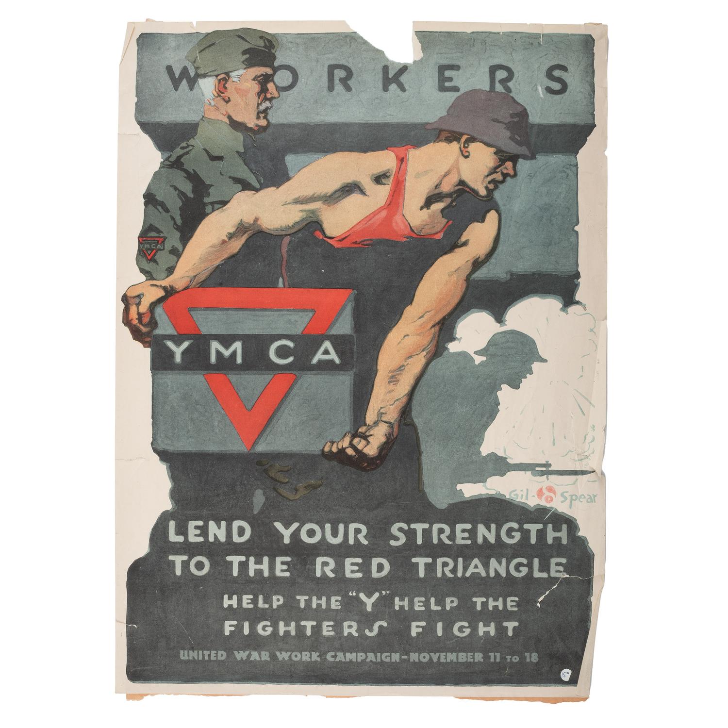 [WORLD WAR I]. A collection of 10 assorted posters, comprising: