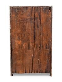 An American Painted Diminutive Cabinet
