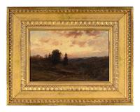 Sunset over Landscape