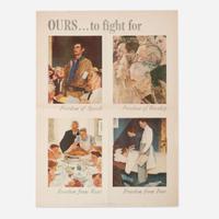[Posters] [World War II] Rockwell, Norman The Four Freedoms