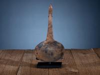 Eastern Woodlands Maple Ladle, with Swan Effigy