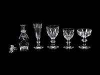 A Baccarat Harcourt Stemware Service