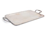A Mexican Silver Tray
