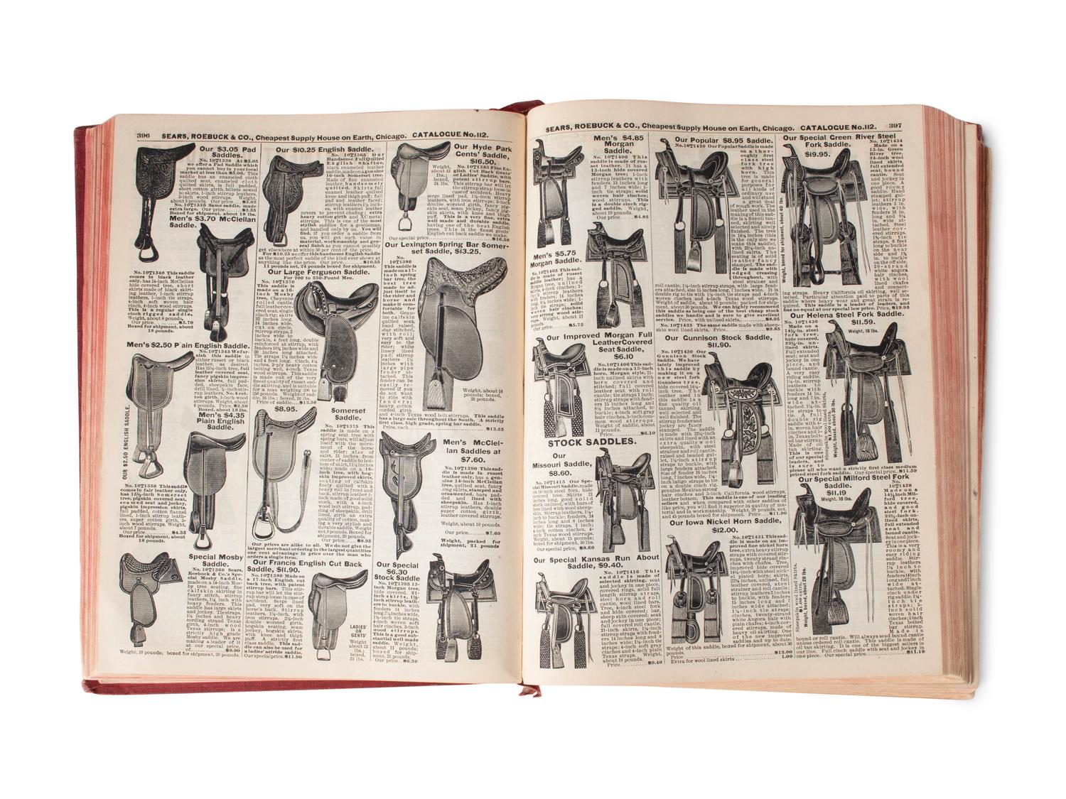 Two Original Sears Roebuck Catalogs