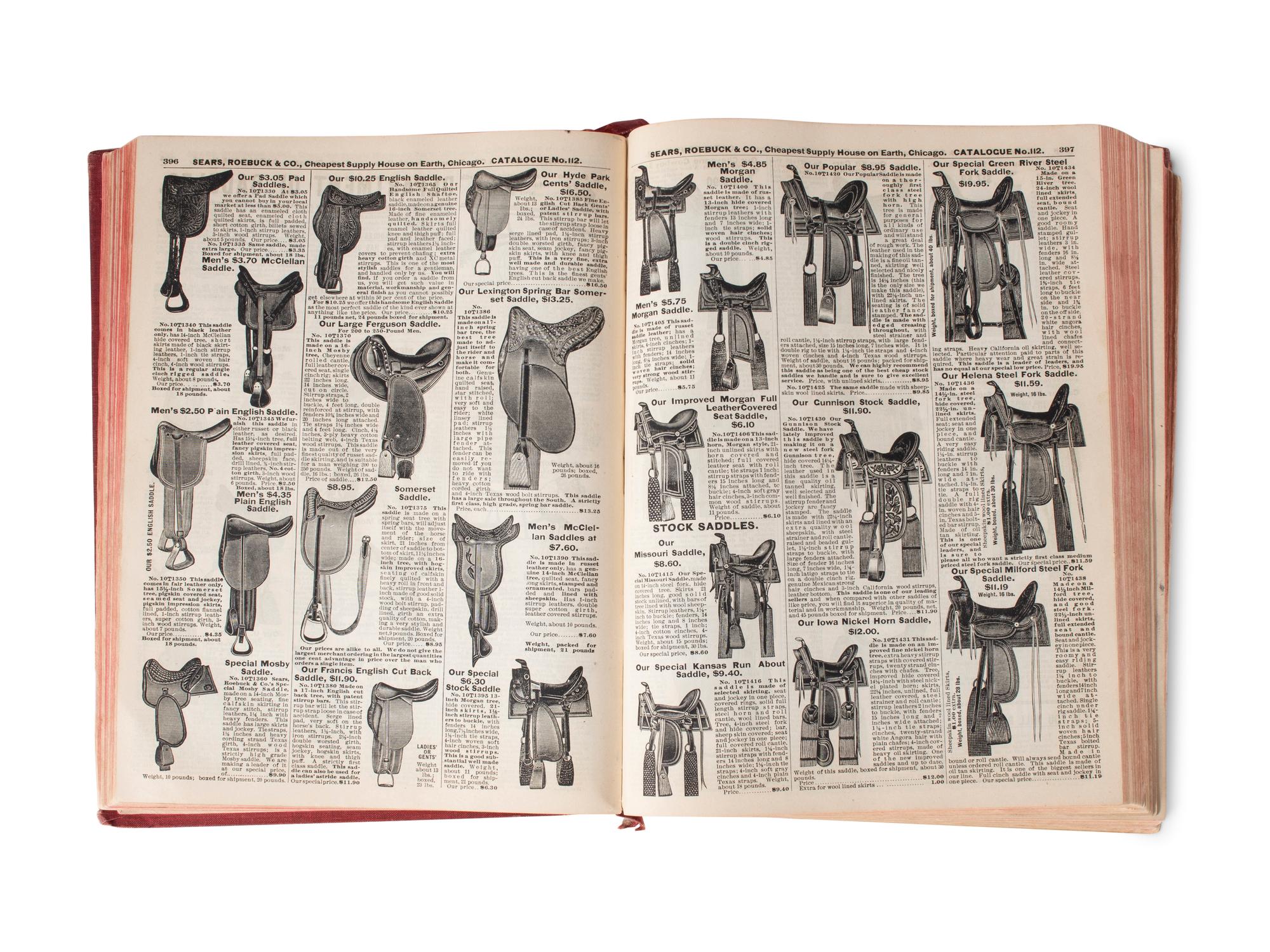 Two Original Sears Roebuck Catalogs