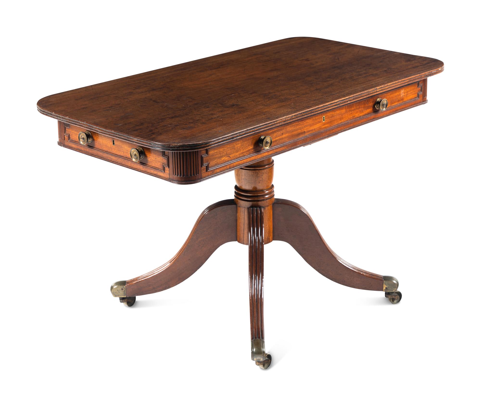 A Regency Mahogany Side Table