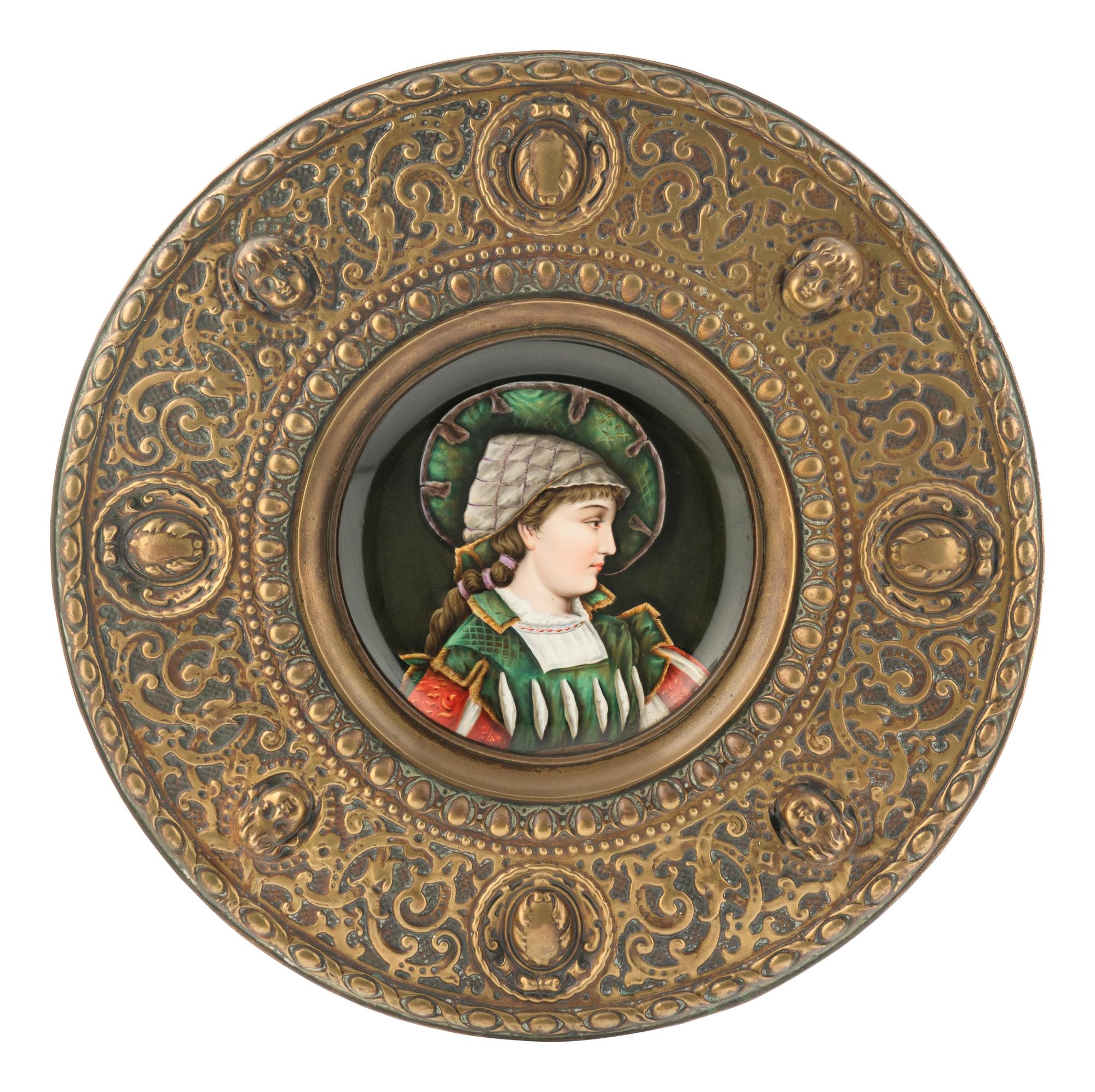 A Vienna Porcelain Cabinet Plate