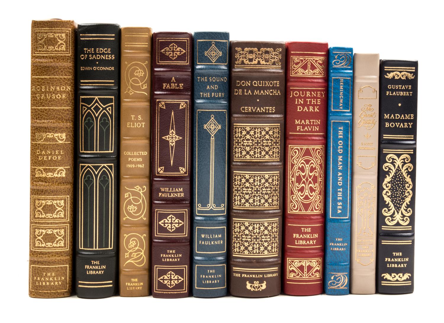(FRANKLIN LIBRARY) A collection of 44 volumes from The 100 Greatest Books of All Time series.