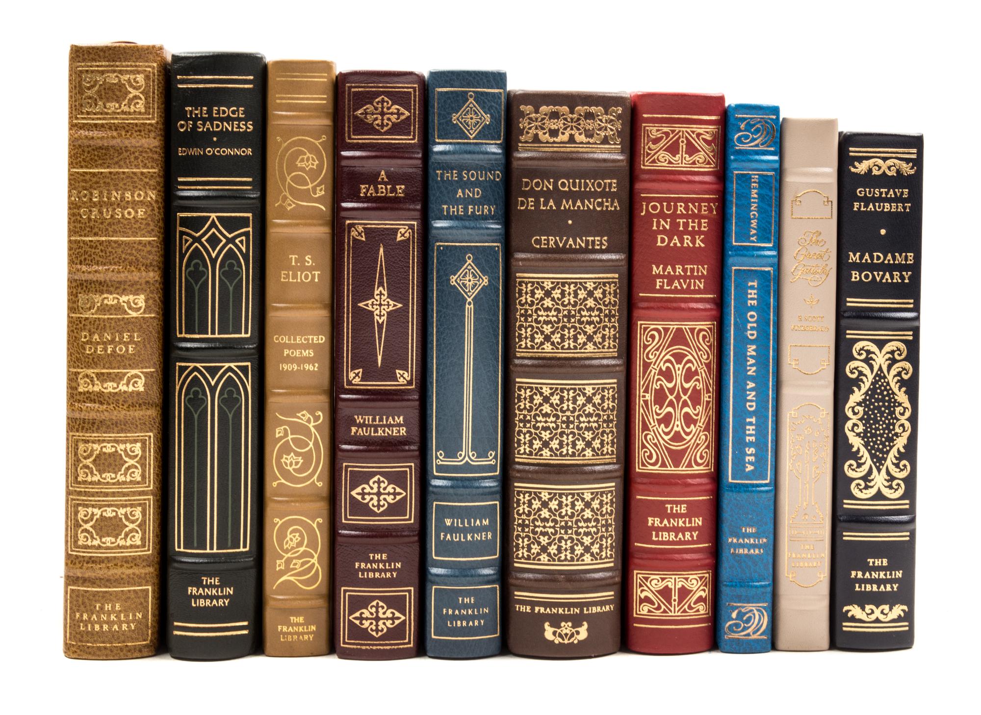 (FRANKLIN LIBRARY) A collection of 44 volumes from The 100 Greatest Books of All Time series.