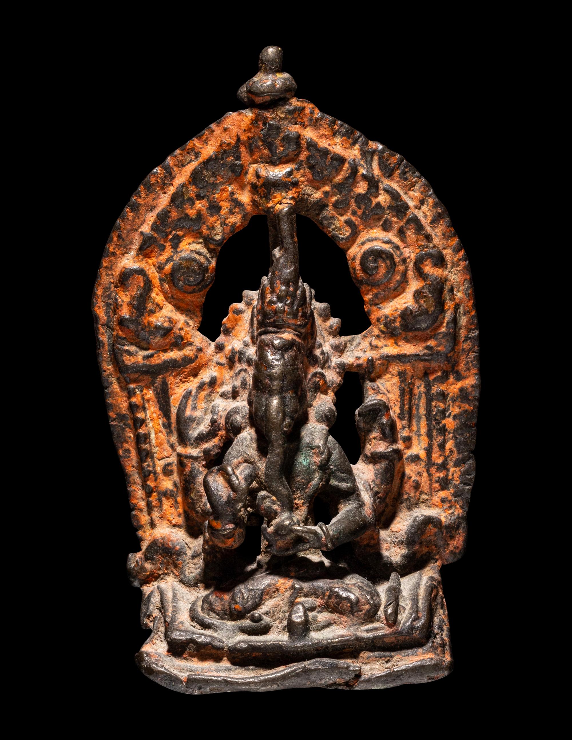 A Nepalese Portable Shrine of Ganesha
