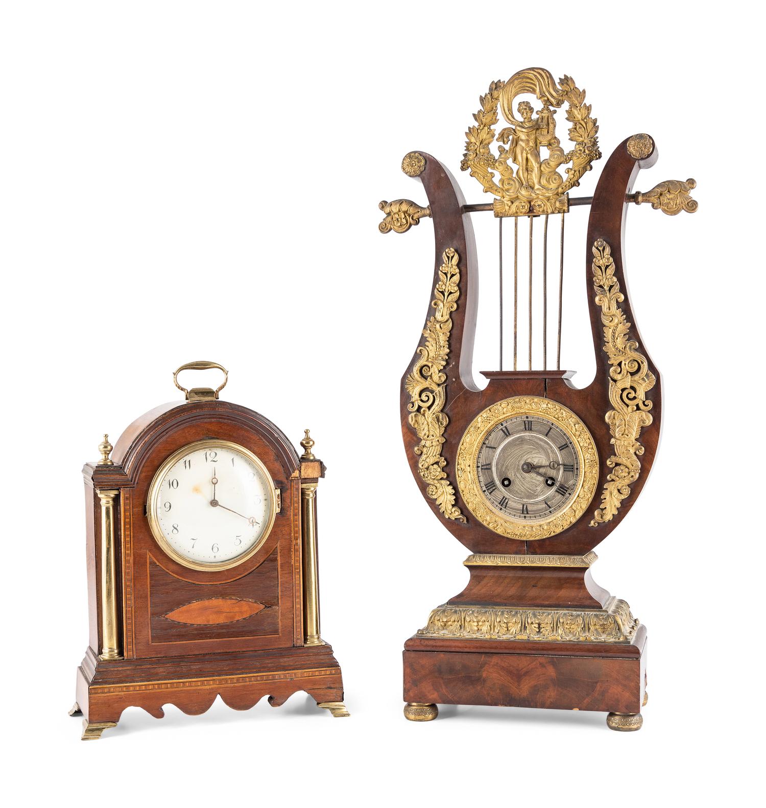 Two French Mantel Clocks