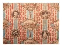 [AMERICANA -- TEXTILES]. A group of 13 handkerchiefs and other textiles commemorating the Centennial, the Founding Fathers, and other patriotic themes, including: