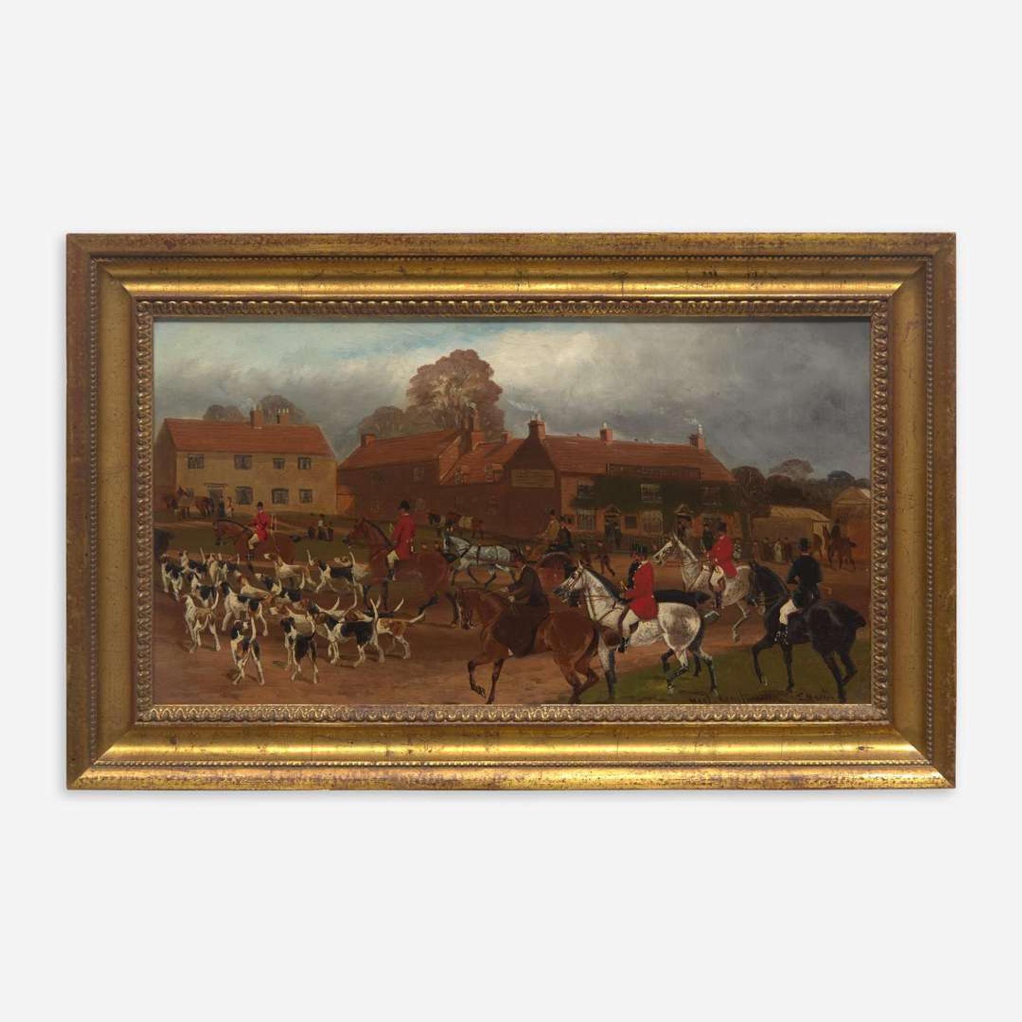 Sylvester Martin (British, 1856-1906) Meet. Kenilworth