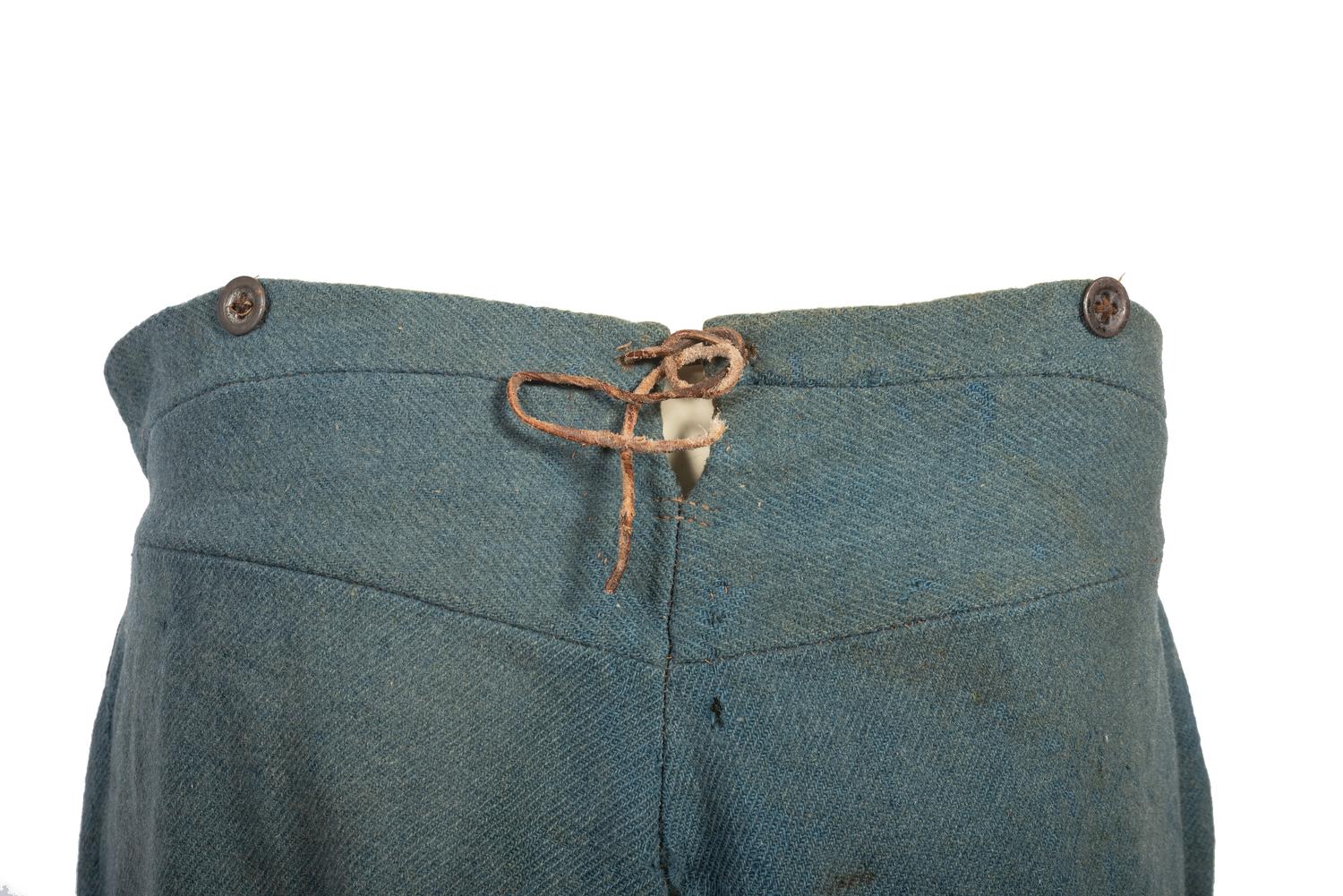 [CIVIL WAR - UNIFORMS & ACCOUTREMENTS]. Federal issue enlisted trousers.
