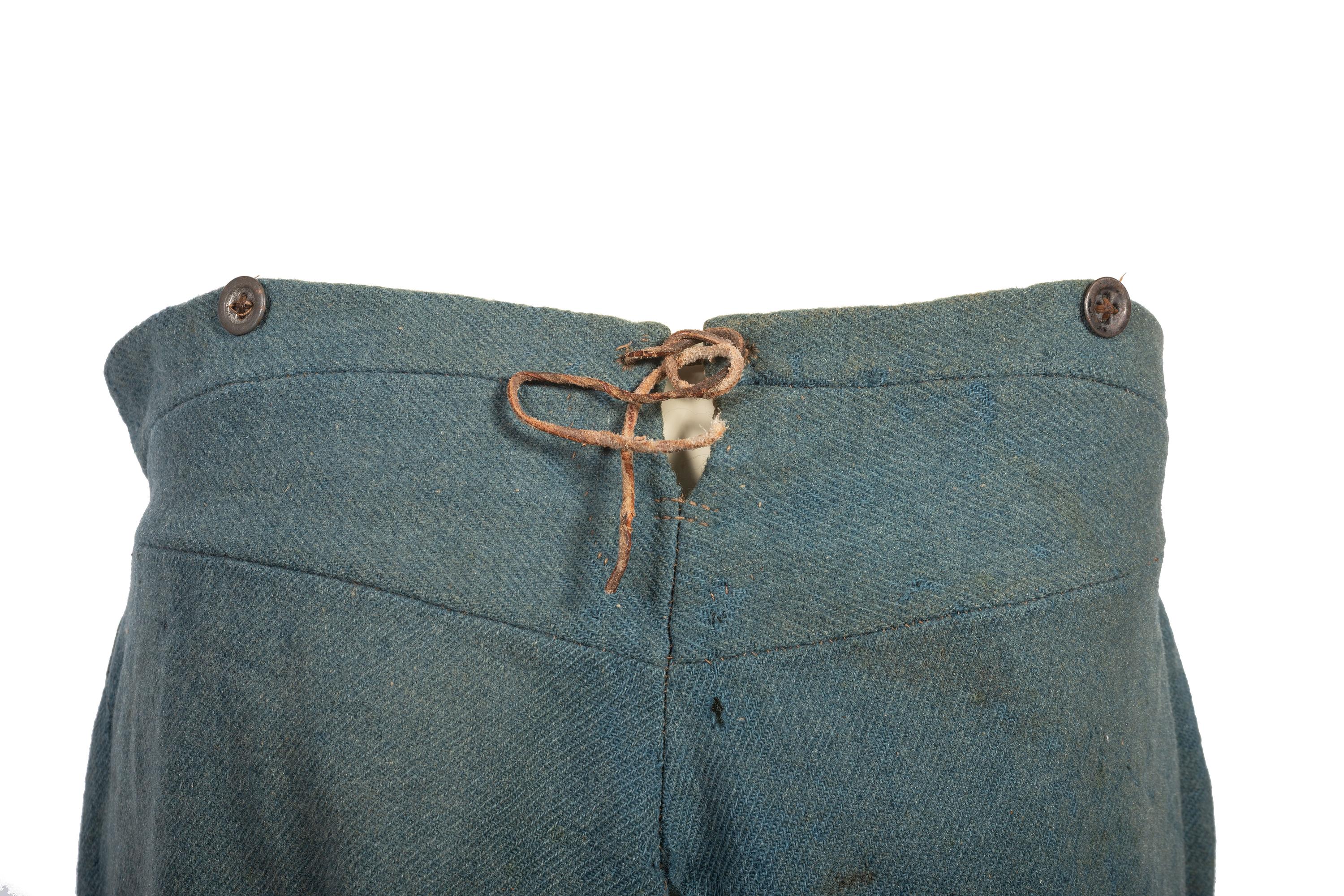 [CIVIL WAR - UNIFORMS & ACCOUTREMENTS]. Federal issue enlisted trousers.