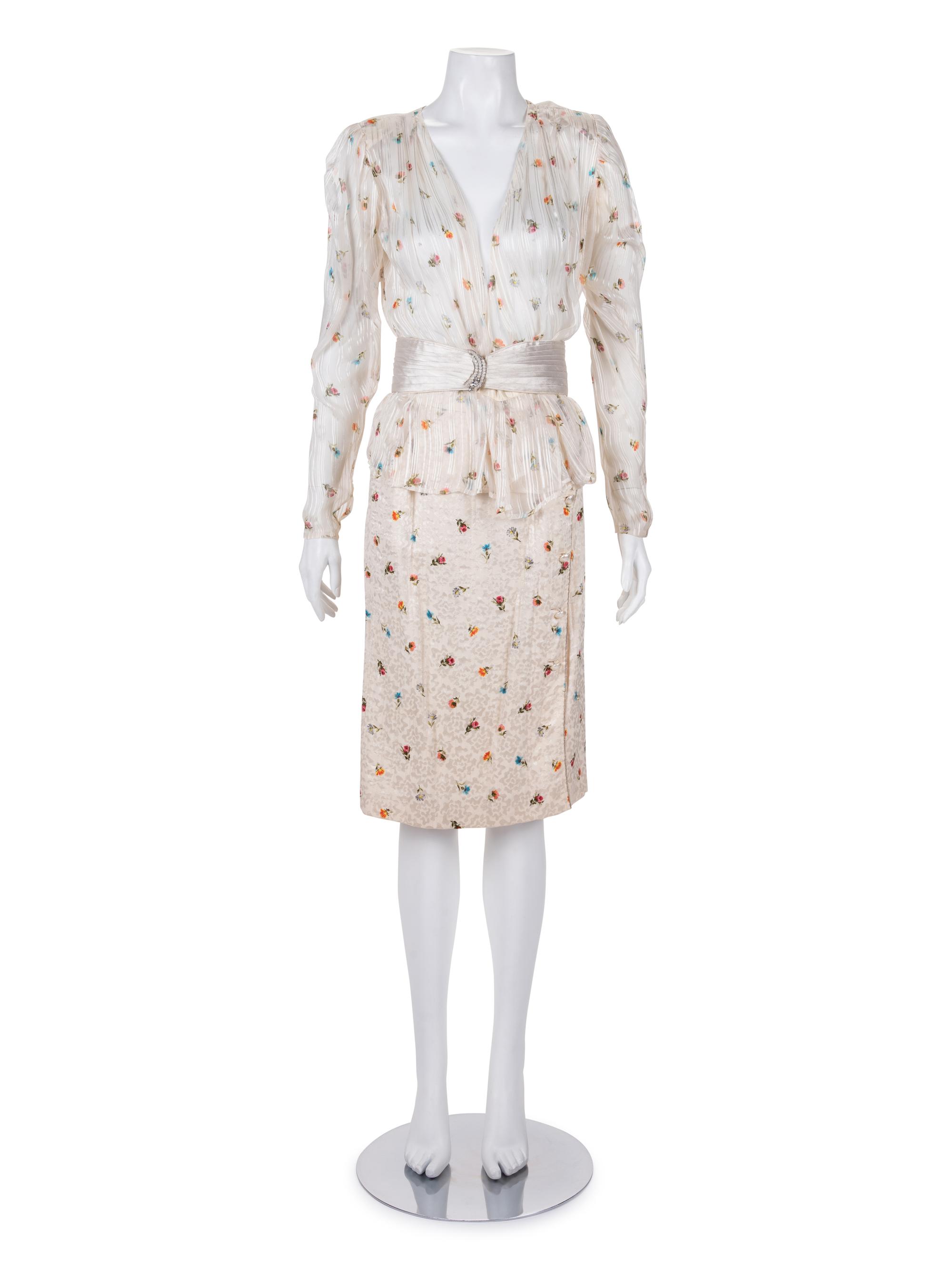 Emanuel Ungaro Haute Couture Four-Piece Ensemble, 1983