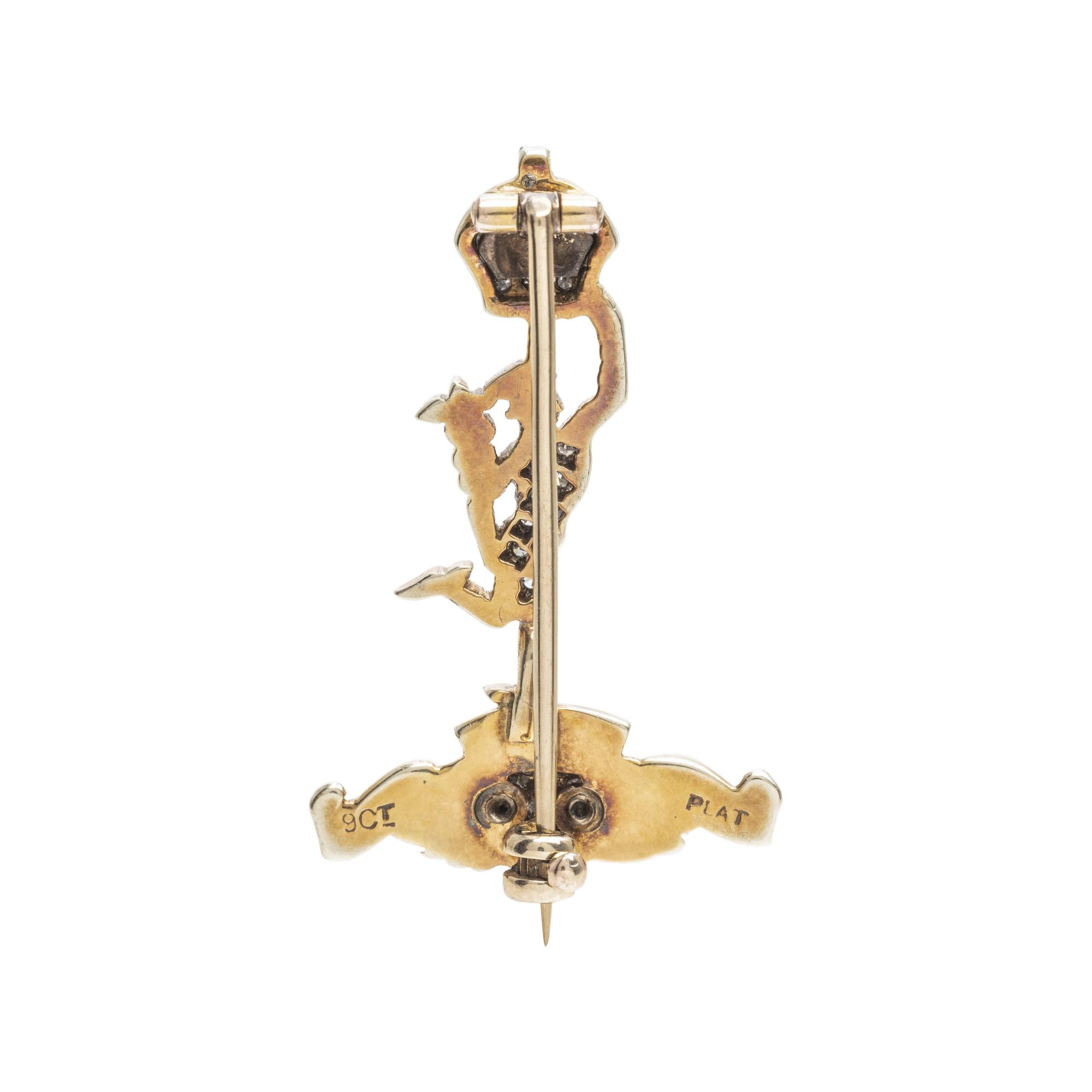 ROYAL ACADEMY OF MEDICAL ARTS BROOCH