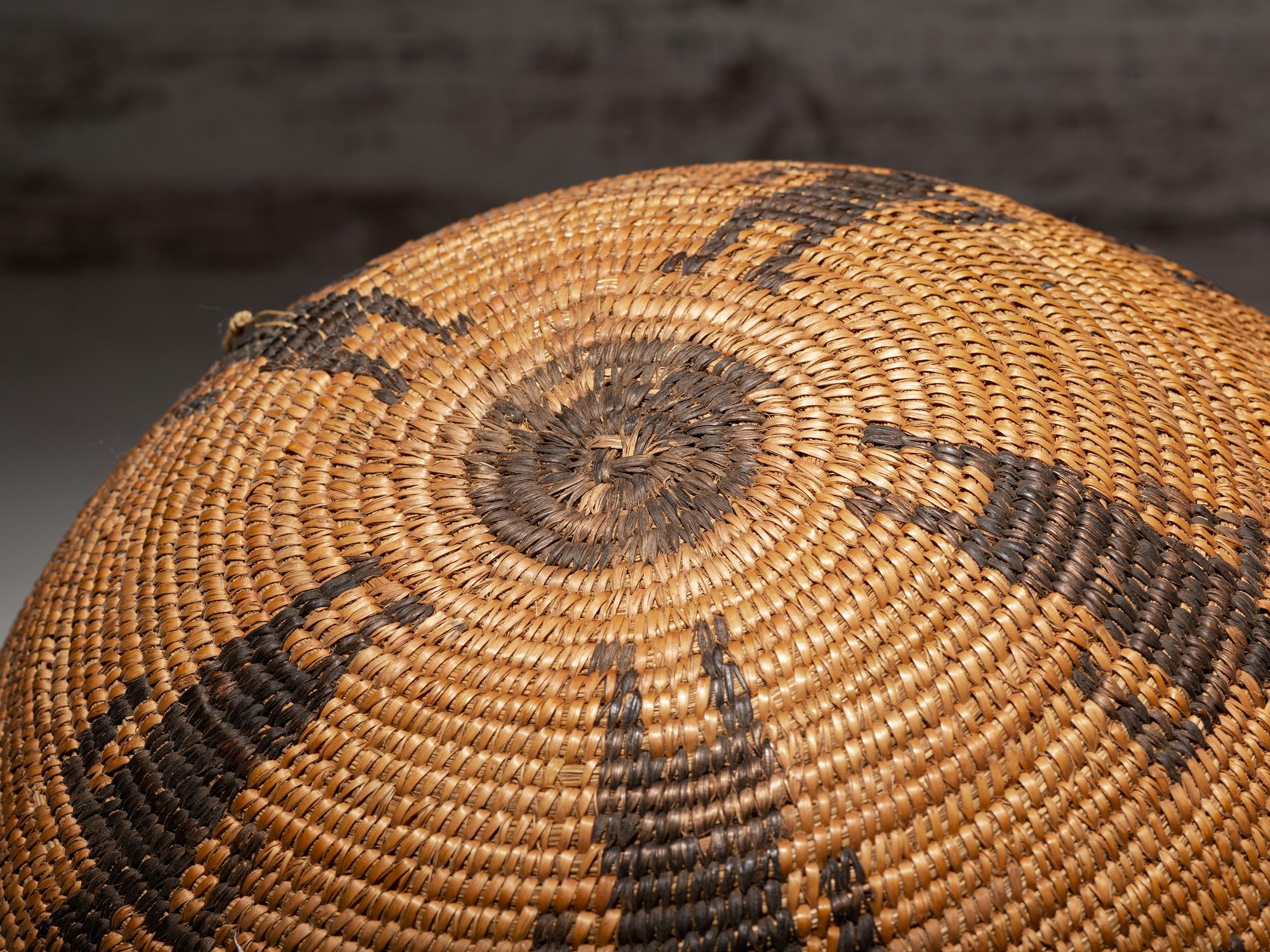 Akimel O'odham Figural Basket