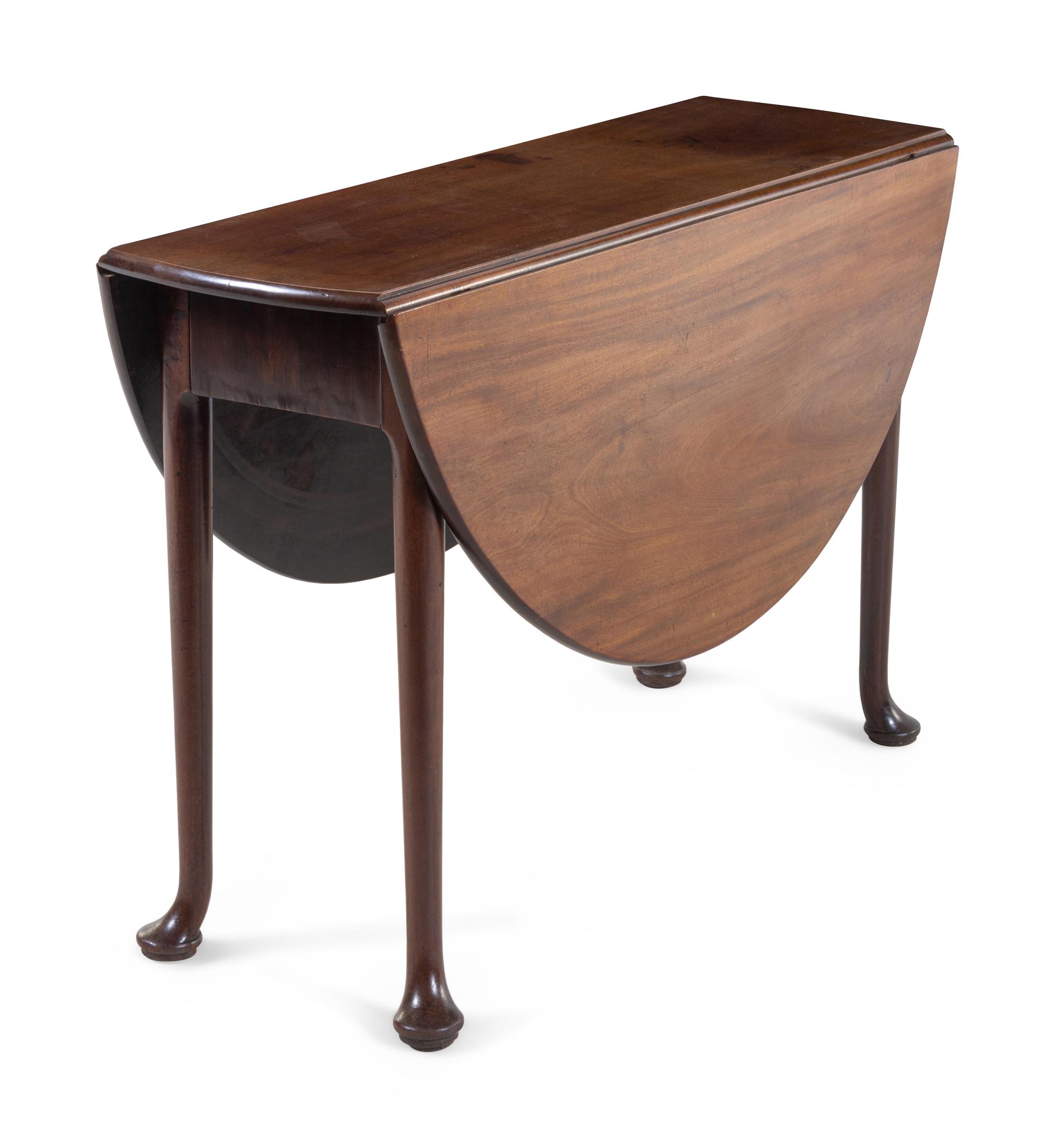 A George III Style Mahogany Drop-Leaf Table