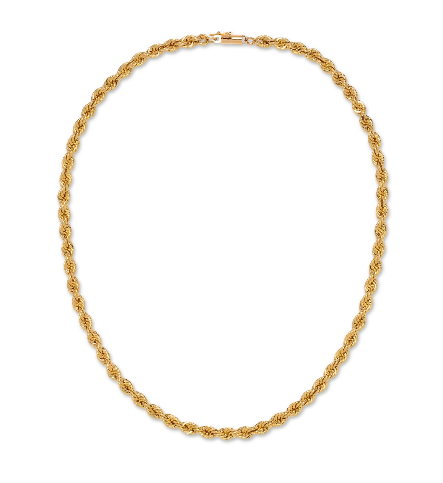 YELLOW GOLD NECKLACE