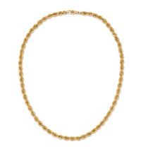 YELLOW GOLD NECKLACE