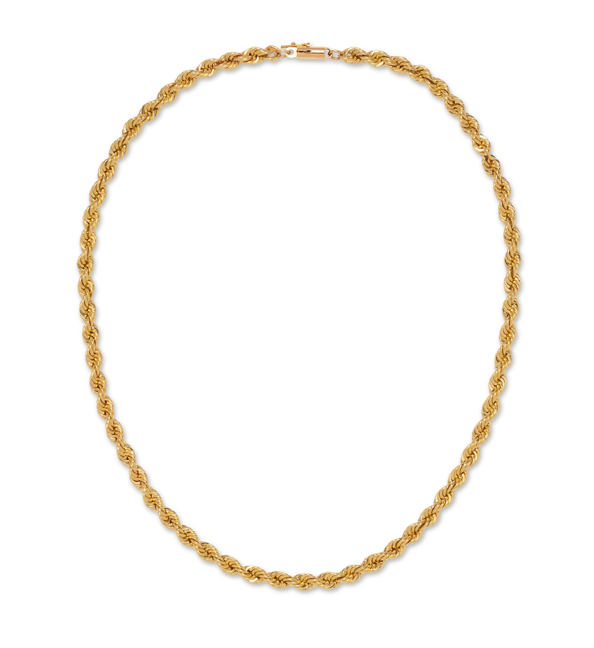 YELLOW GOLD NECKLACE