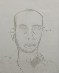Francesco Clemente, (Italian, b. 1952), Traditional Self Portrait from Art Pro Choice II, 1991