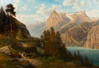 Path Along an Alpine Lake