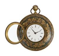 A French Tôle Peinte Wall Clock